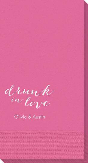 A Little Too Drunk in Love Guest Towels